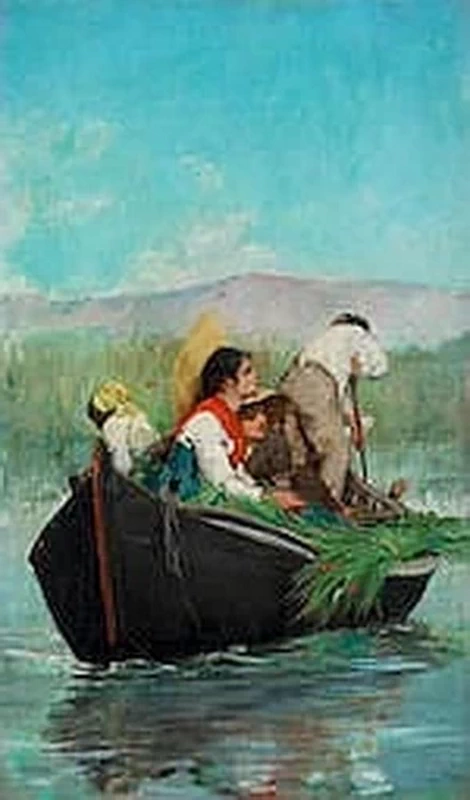 La barca di canne